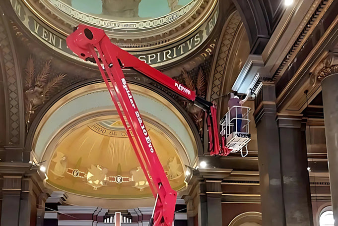 Pourquoi choisir une nacelle araignée pour vos travaux en hauteur ?