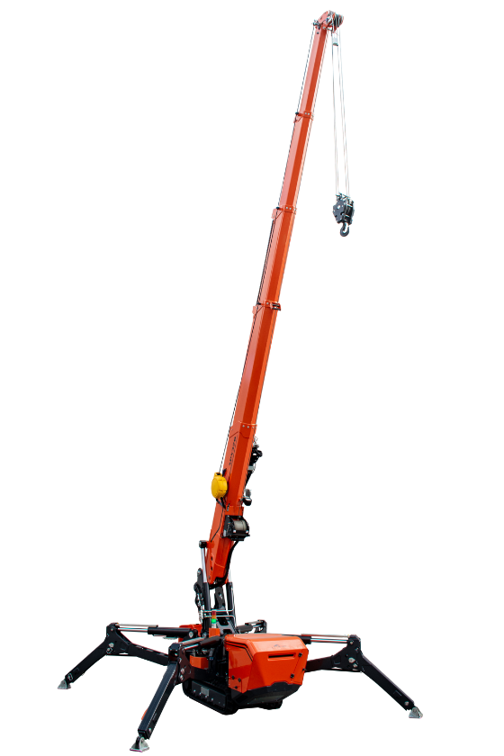 Mini-grue araignée Jekko SPX328 – 2,8 t – location Speeder Nacelle