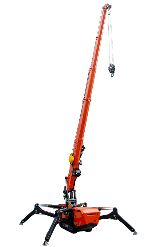 Mini-grue araignée Jekko SPX328 – 2,8 t – location Speeder Nacelle