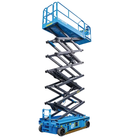 Nacelle ciseaux Sinoboom 1414E Plus – 15,8 m – location Speeder Nacelle